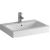 Geberit iCon lavabo 60x48 cm rettangolare da appoggio bianco 124560000