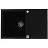 Alveus Cadit lavello in granito 79x50 cm nero 1132026