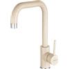 Ferro Freya rubinetto da cucina verticale beige BFR42S