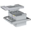 Franke Trolley Vario contenitore per rifiuti 34 l grigio 134.0066.057
