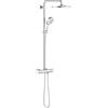 Grohe Rainshower set doccia a parete con termostato con soffione StarLight Chrome 26647000