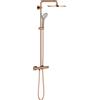 Grohe Euphoria set doccia a parete con termostato con soffione Warm Sunset 26075DA0