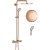 Grohe Euphoria set doccia a parete con termostato con soffione Brushed Warm Sunset 26075DL0