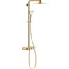 Grohe Euphoria set doccia a parete con termostato con soffione oro 26507GL0