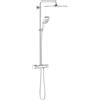 Grohe Rainshower set doccia a parete con termostato StarLight Chrome 26652000