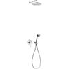 Tres Flat-Tres set doccia da incasso con soffione cromo 204.180.02