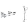 Grohe Set rubinetto per doccia Grohe Grohtherm 800 Cosmopolitan 34765000, set doccia Grohe Vitalio SmartActive 26596000