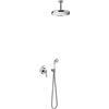 Tres Monoclasic set doccia da incasso con soffione cromo 242.180.04