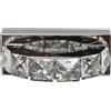 Candellux Shipi lampada da parete 1x3 W acciaio-cristallo 21-45256