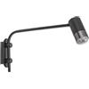 Rabalux Zircon lampada da parete 1x5 W nero-argento 5072