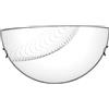 Kaja Mataro lampada da parete 1x60 W bianco-cromo K-3721