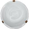 Candellux Duna plafoniera 1x60 W bianco-verderame 13-38701