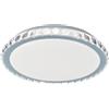 Rabalux Cressida plafoniera 1x24 W bianco-cromo 2420