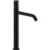 Tres Study Exclusive rubinetto per lavabo verticale nero 261.307.01.NM