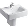 Ideal Standard Connect lavabo 60x46 cm rettangolare a parete-da mobile bianco E794501