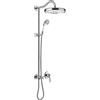 Tres Monoclasic set doccia da incasso con soffione cromo 242.177.03