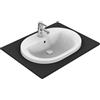 Ideal Standard Connect lavabo 62x46 cm ovale da incasso bianco E504001