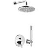 Paffoni Stick set doccia da incasso con soffione cromo SK015ZSCF