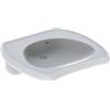 Geberit Vitalis lavabo 55x55 cm a parete per disabili bianco 221556000