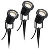 Paulmann Special lampada da terra da giardino 3x3.5 W nero 98897