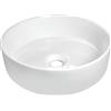 Deante Silia lavabo 36x36 cm rotonda da appoggio bianco CDL_6U4S