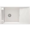 Deante Magnetic lavello in granito 82x50 cm bianco ZRM_A113