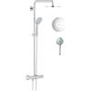 Grohe Euphoria set doccia a parete con termostato con soffione StarLight Chrome 27964000