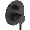 Ideal Standard Ceraline rubinetto per vasca e doccia da incasso nero A7389XG