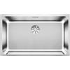 Blanco Solis lavello in acciaio 74x44 cm acciaio 526126