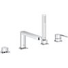 Grohe Plus rubinetto per vasca e doccia bordo vasca StarLight Chrome 29307003