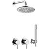 Paffoni Stick set doccia da incasso con soffione cromo SK010CR70ZSCF