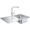 Grohe Minta lavello con rubinetto acciaio/acciaio 31573SD1