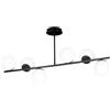 Emibig Bior lampada da soffitto 6x10 W nero 1020/6
