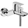 Hansgrohe Rebris E rubinetto per vasca e doccia a parete cromo 72450000
