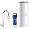 Grohe Red rubinetto da cucina con boiler verticale StarLight Chrome 30080001