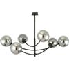 Emibig Hunter lampada da soffitto 6x10 W nero-grafite 1100/6