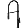 Paffoni Light rubinetto da cucina verticale nero LIG179NONO