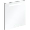 Villeroy & Boch More To See specchio 60x60 cm quadrata con illuminazione argento A430A600