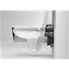 Roca Set vaso WC Roca Gap A34647L000, copriwater Roca Gap Square A801472003