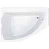 Roca Aquamarina vasca da bagno angolare 175x100 cm sinistra bianco A24T233000