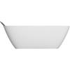 Hoesch LaSenia vasca da bagno freestanding 180x80 cm ovale bianco 4503.013