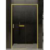 New Trendy Prime Light Gold porta doccia 100 cm scorrevole oro lucida/vetro trasparente D-0421A