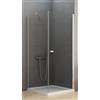 New Trendy New Soleo box doccia 90x80 cm rettangolare cromo lucida/vetro trasparente D-0140A/D-0088B