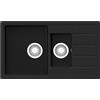 Teka Comfor TQ lavello in granito 76x44 cm grigio/grafite/inox 115380000