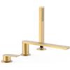 Tres Project rubinetto per vasca e doccia bordo vasca oro 21116103OM