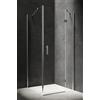 Omnires Manhattan box doccia 90x80 cm rettangolare cromo lucida/vetro trasparente MH8090CRTR