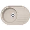 Franke Pamira lavello in granito 77x55 cm beige-marrone 114.0676.329