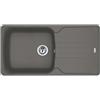 Franke Antea lavello in granito 97x50 cm grigio/grafite/inox 114.0676.240