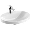 Geberit Variform lavabo 60x48 cm ovale da incasso bianco 500.727.01.2