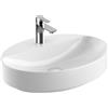 Geberit Variform lavabo 60x45 cm ovale da mobile-da appoggio bianco 500.773.01.2